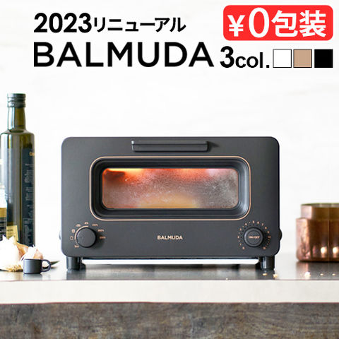 23年新モデル 【正規店】 バルミューダ ザ・トースター BALMUDA The Toaster ≪ブラック K11A-BK≫ スチームトースター  トースター オーブントースター 2枚