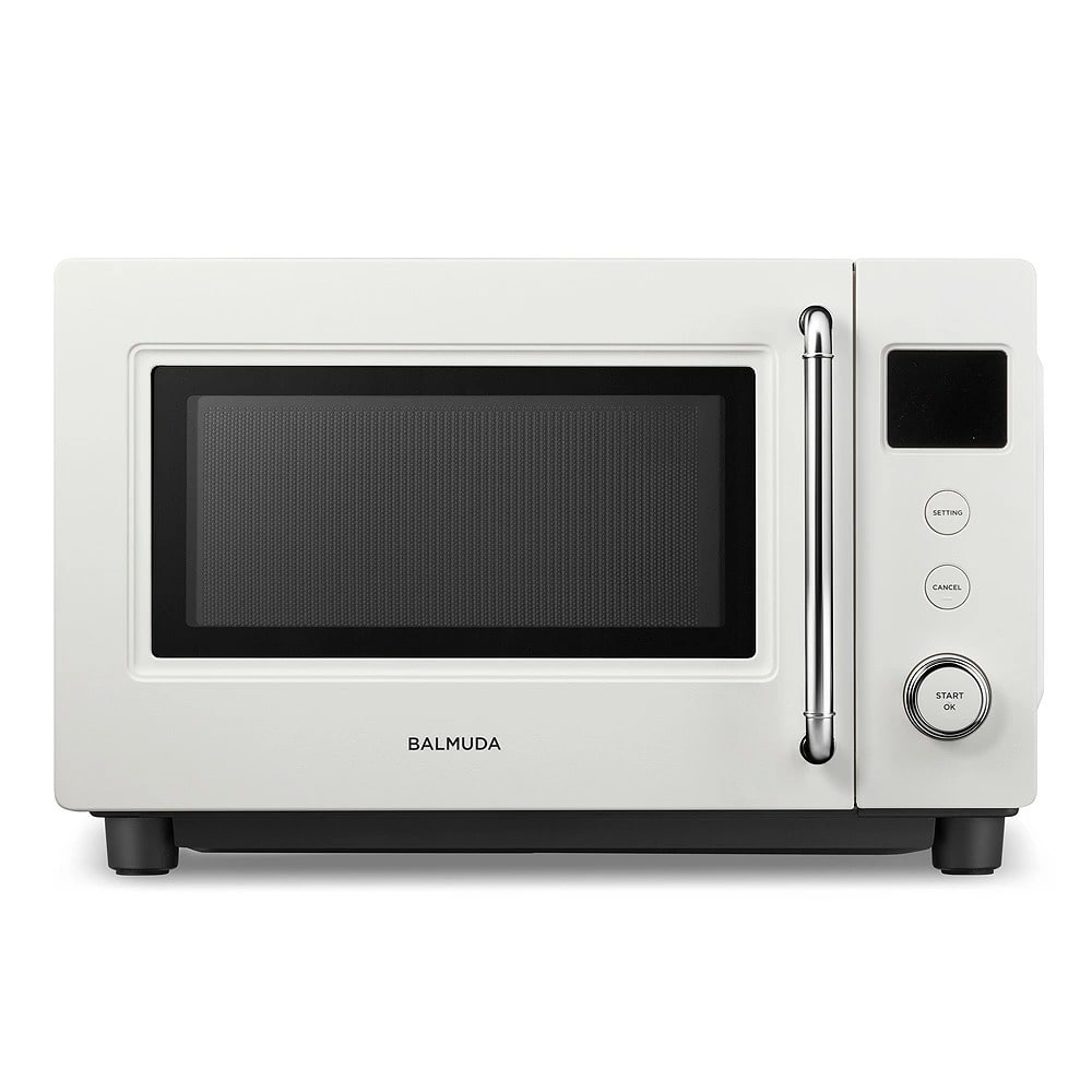 【正規店】 バルミューダ ザ・レンジS BALMUDA The Range S KRN01JP ≪ホワイト KRN01JP-WH≫ エス 電子レンジ フラット 単機能 あたため レンジ 家電 小型 オートメニュー 温め 解凍 単機能レンジ コンパクト 一人暮らし 新生活