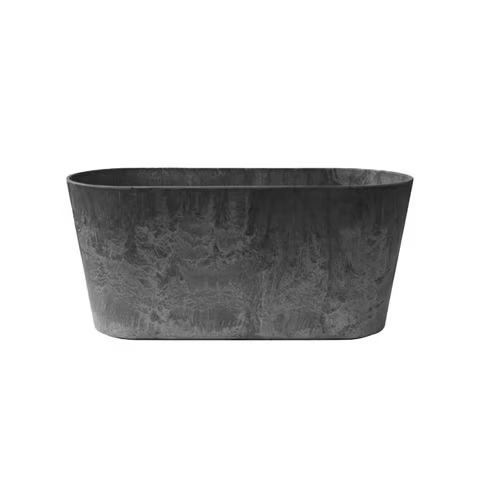 アマブロ アートストーン コンテナ ラウンド Sサイズ AMABRO ART STONE CONTAINER ROUND プランター 植木鉢 おしゃれ 鉢植え 花 栽培 プレゼント ギフト 母の日 通販 水やり かわいい ガーデニング 排水 乾燥防止
