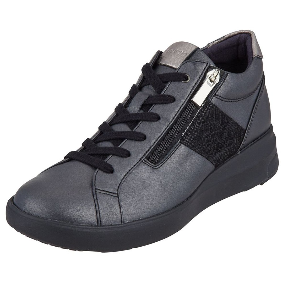 ASICS WALKING ペダラ レディース 2E 3.0cmヒール 【レザースニーカー】1212A103