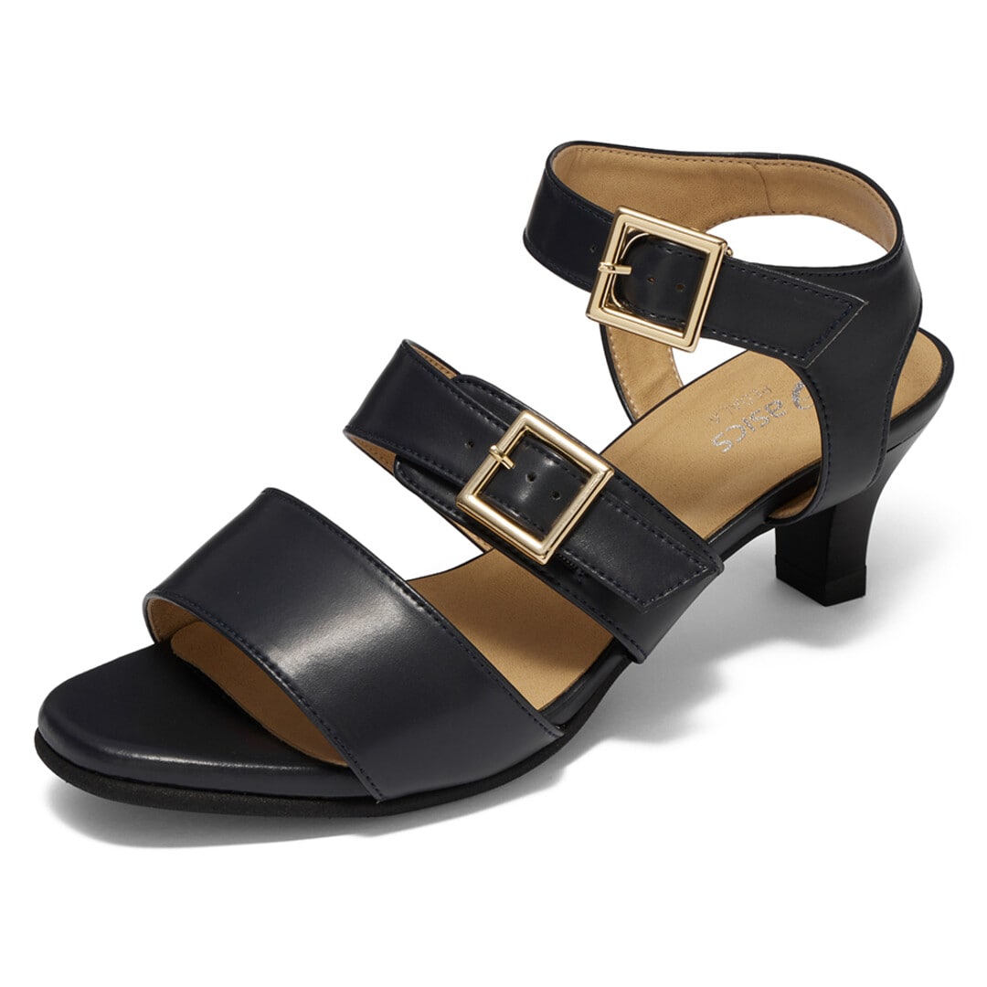 ASICS WALKING ペダラ ヒールサンダル 3E 5.0cmヒール【サンダル】1212A270