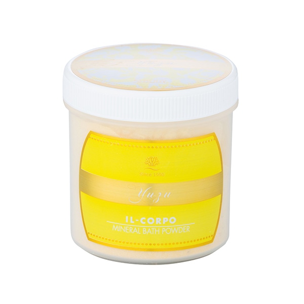 【正規販売品】 イルコルポ ミネラルバスパウダー ユズ 600g ミネラルバスパウダー 冷え性改善 デトックス リオネル コスメ メンズコスメ