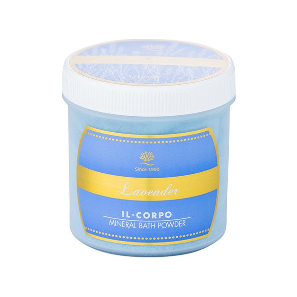 【正規販売品】 イルコルポ ミネラルバスパウダー ラベンダー 600g ミネラルバスパウダー 冷え性改善 デトックス リオネル コスメ メンズコスメ