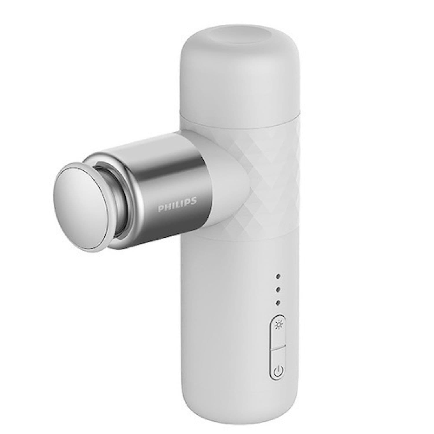 【正規販売品】フィリップス ミニマッサージガン PPM7302WT 軽量＆パワフル 持ち運びに便利