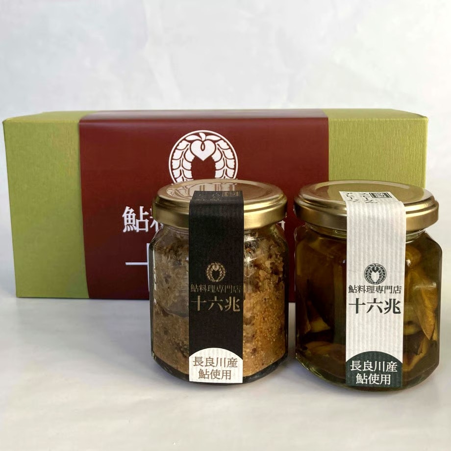 子持ち鮎しぐれ×スモーク鮎アヒージョ