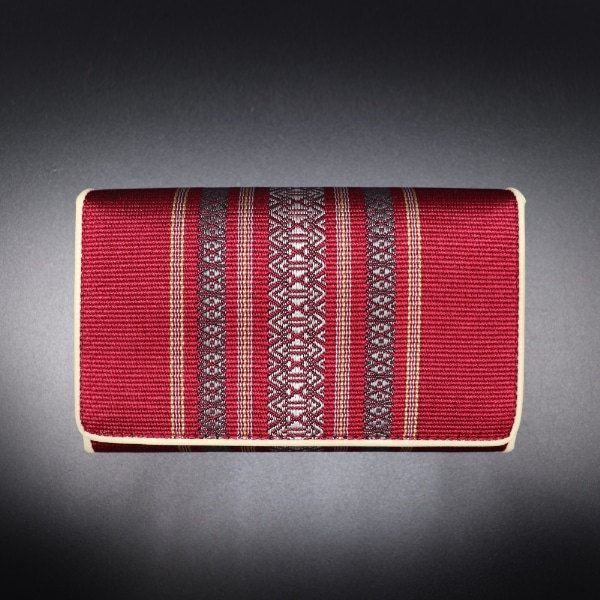 献上名刺入れ(三献上)【エンジ】