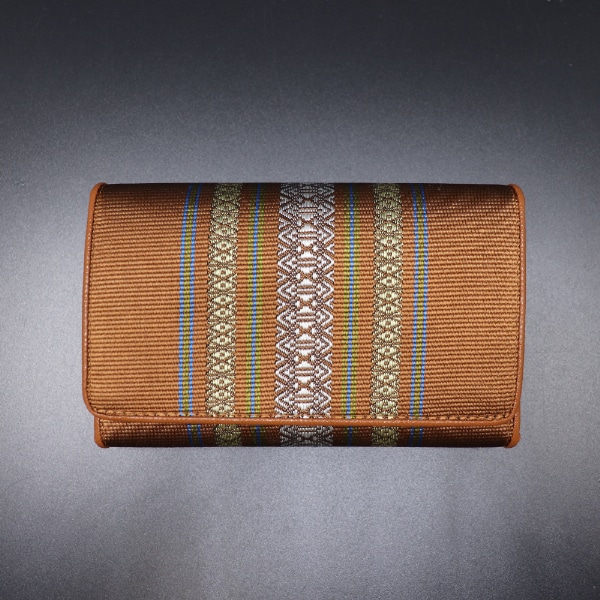 献上名刺入れ(三献上)【茶】