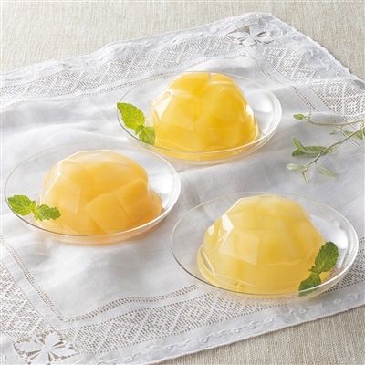 日本の極み 果実のめぐみそのままゼリー 4個