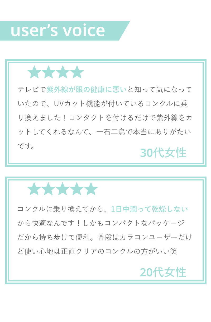 コンクル 1day 度あり クリアコンタクト 10枚入りconcleワンデー