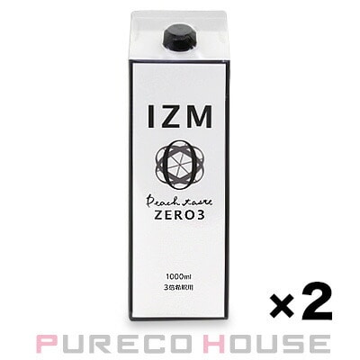 IZM (イズム) ピーチ テイスト ゼロ 3 (酵素ドリンク) 1000ml ×2個 【セット】