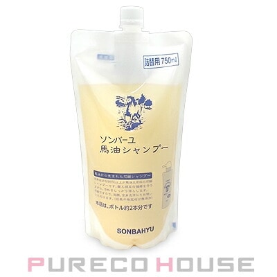薬師堂 ソンバーユ 馬油シャンプー 750ml レフィル