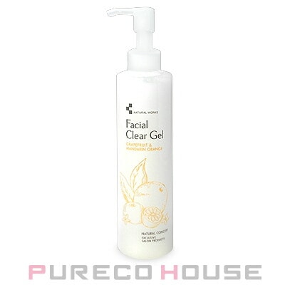ナチュラルワークス フェイシャルクリアジェルN グレープフルーツ&マンダリンオレンジ 200ml