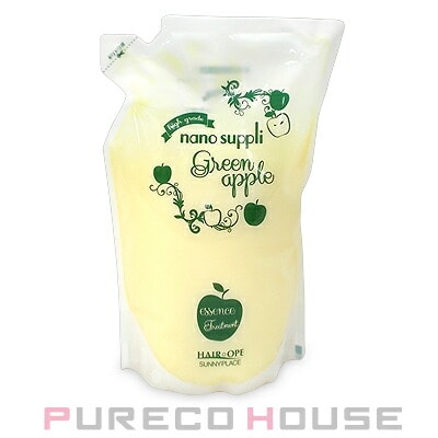 サニープレイス ナノサプリ エッセンストリートメント グリーンアップル (レフィル)800ml