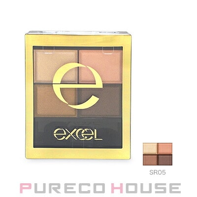 サナ エクセル スキニーリッチシャドウ #SR05 ウォームブラウン