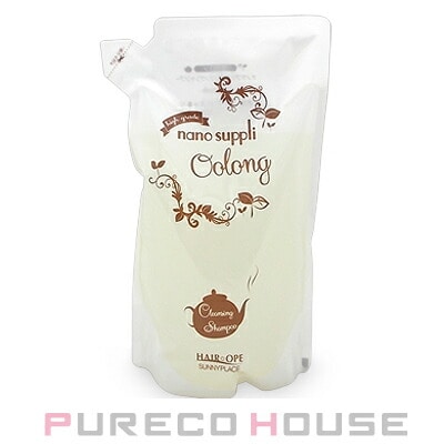 サニープレイス ナノサプリ クレンジング シャンプー ウーロン 800ml レフィル