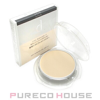 資生堂 dプログラム 薬用エアリースキンケアヴェール (敏感肌用おしろい) 10g レフィル 【医薬部外品】