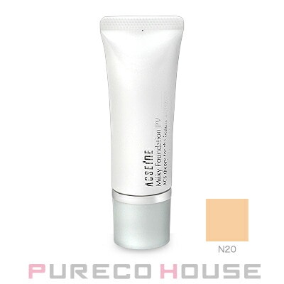 アクセーヌ ミルキィ ファンデーション PV (リキッドファンデーション) SPF12・PA++ 25g #N20