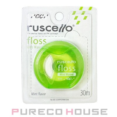 GC ルシェロ フロス ミントワックス 30m #グリーン