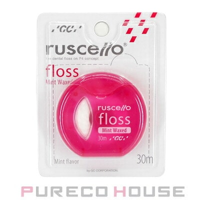 GC ルシェロ フロス ミントワックス 30m #ピンク