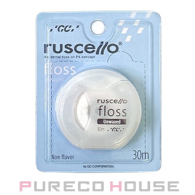 GC ルシェロ フロス アンワックス 30m #ホワイト