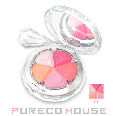 JILL STUART(ジル スチュアート) ブルーム ミックスブラッシュ コンパクト 4.5g #01 blooming tulip