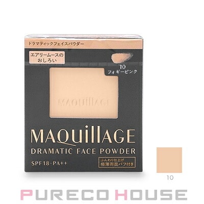 資生堂 マキアージュ ドラマティックフェイスパウダー (レフィル) SPF18・PA++ 8g #10 フォギーピンク