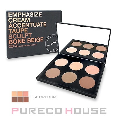 【M.A.C】マック スタジオフィックス スカルプト&シェイプ コントアー パレット 14.4g #ライト/ミィディアム