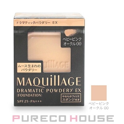 資生堂 マキアージュ ドラマティックパウダリー EX (ファンデーション) レフィル SPF25・PA+++ 9.3g #ベビーピンクオークル00