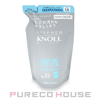 コーセー スティーブンノル スカルプケアシステム クレンザー (髪・頭皮用シャンプー) レフィル 400ml