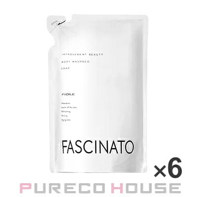 フィヨーレ ファシナート ボディウォッシュ デオソープ (ボディーソープ) (レフィル) 500ml ×6個 【セット】
