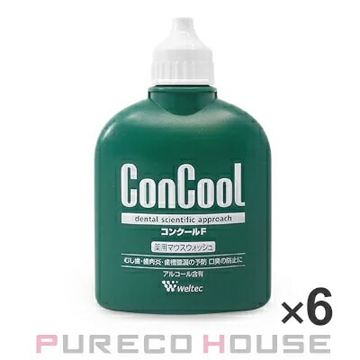 Weltec ウエルテック コンクールF 薬用マウスウォッシュ 100ml×6個 【セット】 【医薬部外品】