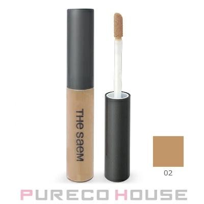 the SAEM(ザ セム) カバーパーフェクションチップコンシーラー 6.5g #02 リッチベージュ