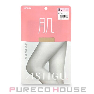 アツギ アスティーグ 【肌】 自然な素肌感 ストッキング M~L #433 ヌーディベージュ