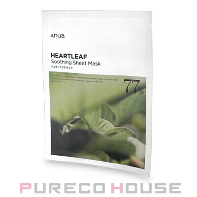 Anua(アヌア) ドクダミ77 スージング シート マスク 1枚
