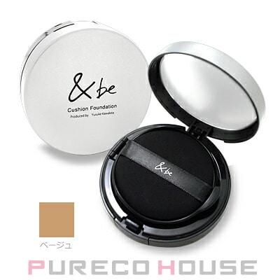 ＆be (アンドビー) クッションファンデーション SPF24・PA+++ 12g #ベージュ