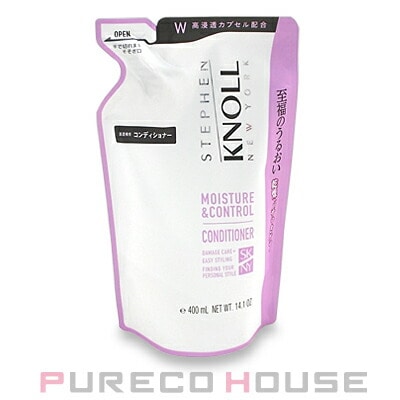 コーセー スティーブンノル モイスチュア コントロール コンディショナー W (レフィル) 400ml