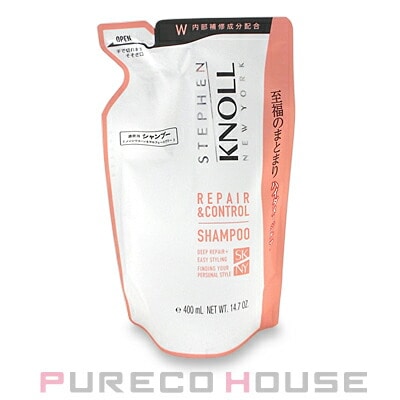 コーセー スティーブンノル リペアコントロール シャンプー W 400ml レフィル