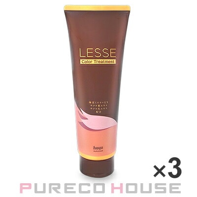 ホーユー レセ カラートリートメント (ヘアトリートメント・染毛料) 245g #01 ×3個 【セット】