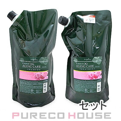 ナプラ ケアテクトOG シャンプー AC 1200ml レフィル + トリートメント AC レフィル 1200g 【セット】