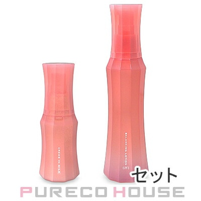 ナリス化粧品 レジュアーナ バランシング ローション (保護化粧水) 180ml + クリーム イン ミルク (濃密 乳液) 80ml 【セット】