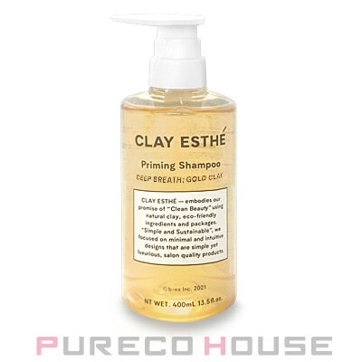 b-ex クレイエステ プライミングシャンプー ゴールドクレイ 400ml