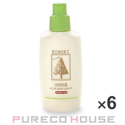 日本オリーブ 薬用オリーブの湯 S (ひのきの香り) 500ml 【医薬部外品】 ×6個 【セット】