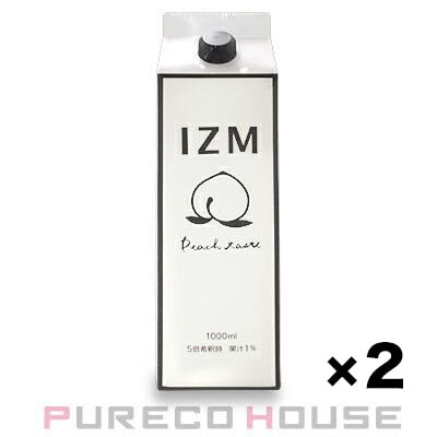 IZM (イズム) ピーチ テイスト (酵素ドリンク) 1000ml ×2個 【セット】