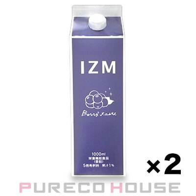 IZM (イズム) ベリーベリー テイスト (酵素ドリンク) 1000ml ×2個 【セット】