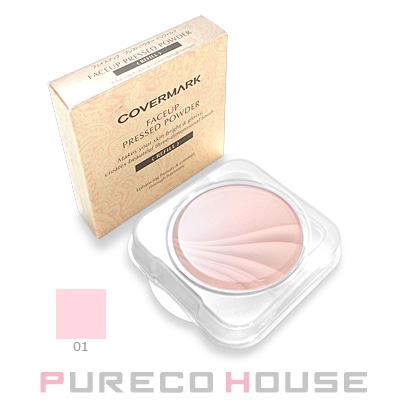 カバーマーク フェイスアップ プレストパウダー (おしろい) (レフィル) SPF23・PA++ #01 ライトアップピンク