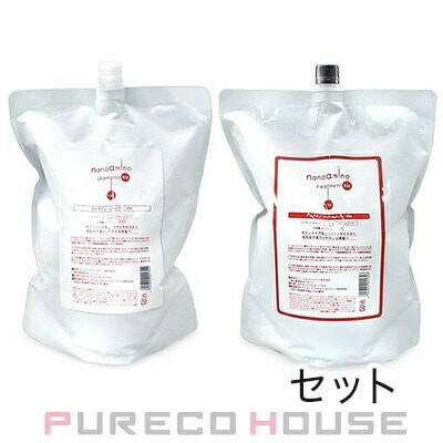 ニューウェイジャパン ナノアミノ シャンプー RM (レフィル) 2500ml + トリートメント RM (レフィル) 2500g 【セット】