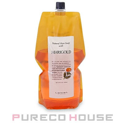 ルベル ナチュラル ヘアソープ ウィズ MG マリーゴールド (シャンプー) (レフィル) 1600ml