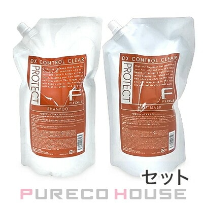 フィヨーレ Fプロテクト ヘアシャンプー DX (レフィル) 1000ml + ヘアマスク DX (レフィル) 1000g 【セット】