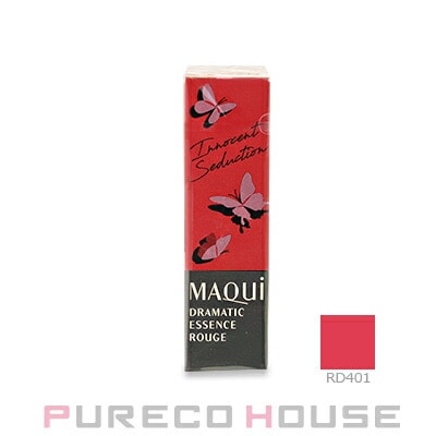 資生堂 マキアージュ ドラマティックエッセンスルージュ (口紅) 4g #RD401 無邪気な誘惑