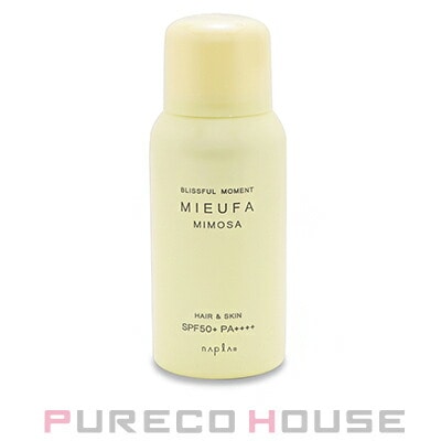 ナプラ ミーファ フレグランスUVスプレー (日やけ止め) SPF50+・PA++++ 80g #ミモザ
